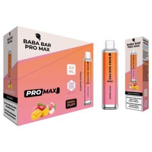 Baba Bar Pro Max 5000 Puffs Peach Mango