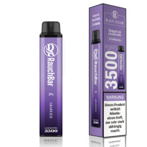 Rauchbar 3500 Pfuffs Grape Ice